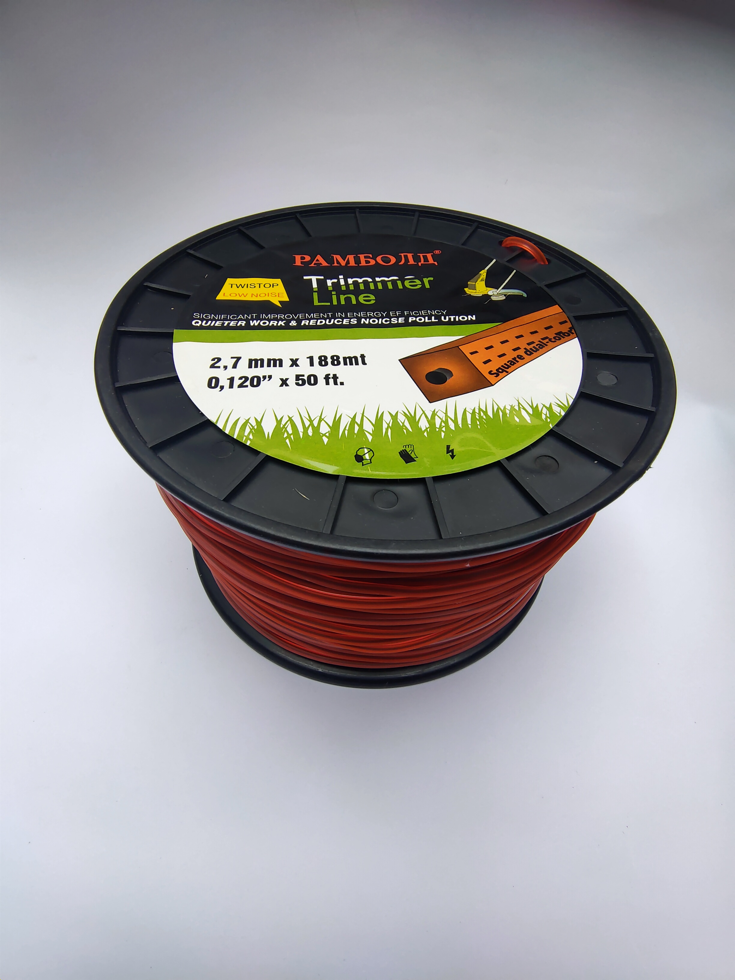 Леска для триммера 2.7 мм Леска для триммера 2.7 мм